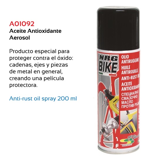 ACEITE BICICLETA TKX ANTIOXIDO 200 ML AEROSOL